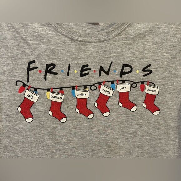 Friends Christmas crop top - Picture 4 of 4